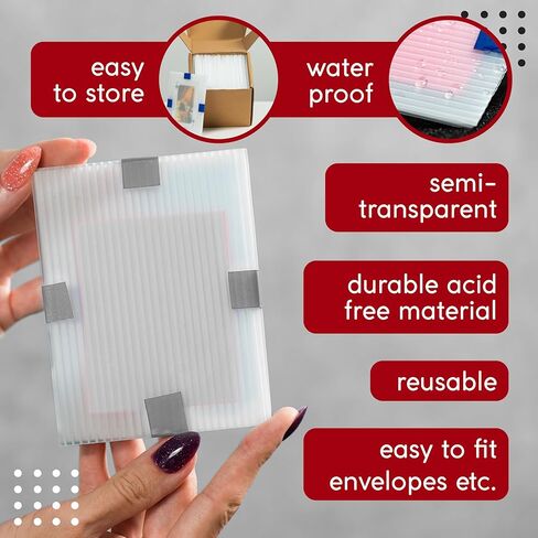 حامي شحن بطاقة التداول 150 حزمة 3.5 بوصة × 4.5 بوصة، واقيات بطاقات من الورق المقوى، بطاقات بريدية من البلاستيك الصلب، واقيات بطاقات لبطاقة التداول، مسطحات من الورق المقوى لقواطع البطاقات in Kuwait