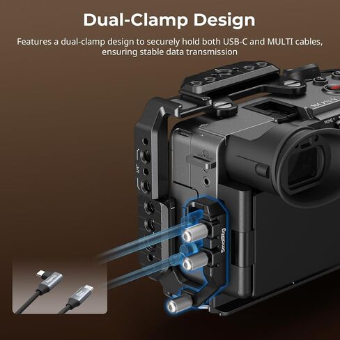 طقم قفص صغير لـ Sony FX2 + USB-C ومشبك الكابلات المتعدد in Saudi Arabia