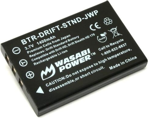 Wasabi Power Battery for Drift DSTBAT Standard Battery and Drift HD, HD170, HD170 Stealth, HD720 in Saudi Arabia