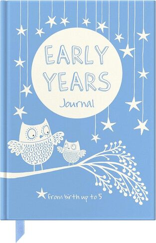 Early Years: Birth To 5 Years Pre-School Record Journal & Notebook (Blue) in Saudi Arabia