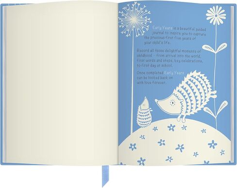Early Years: Birth To 5 Years Pre-School Record Journal & Notebook (Blue) in Saudi Arabia