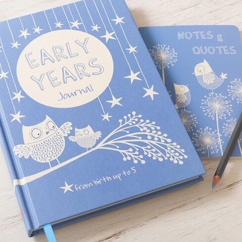 Early Years: Birth To 5 Years Pre-School Record Journal & Notebook (Blue) in Saudi Arabia