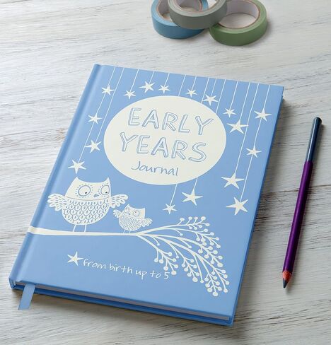 Early Years: Birth To 5 Years Pre-School Record Journal & Notebook (Blue) in Saudi Arabia