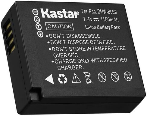 Kastar Battery 2 Pack forLeica BP-DC15, BPDC15, BP-DC15E-U, BP-DC15-E, BP-DC15-U, BP-DC15-TK, Leica 18544, 18545 and Leica D-Lux (Type 109) Cameras in Saudi Arabia