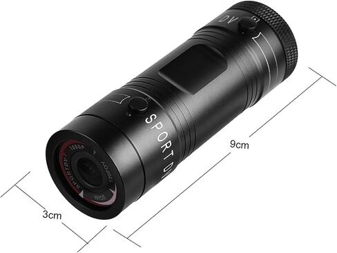 VGEBY Ultra Mini Full HD 1080P Camera with External Mic, Lightweight Sports DV, Wide Angle Lens for Outdoor Sport Dv Camera in Saudi Arabia