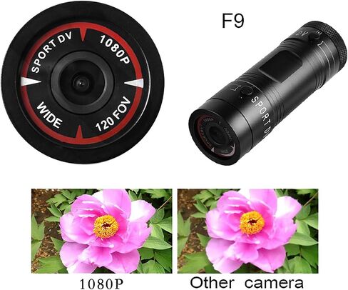 VGEBY Ultra Mini Full HD 1080P Camera with External Mic, Lightweight Sports DV, Wide Angle Lens for Outdoor Sport Dv Camera in Saudi Arabia