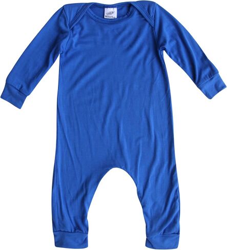 Plain Silky Long Sleeve Baby Romper in Kuwait