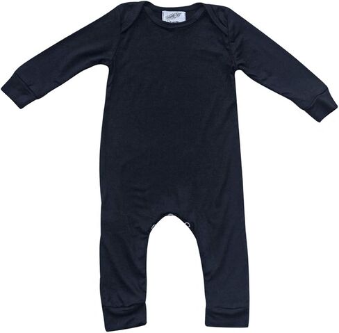 Plain Silky Long Sleeve Baby Romper in Kuwait