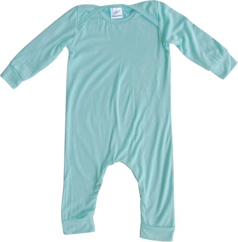 Plain Silky Long Sleeve Baby Romper in Kuwait