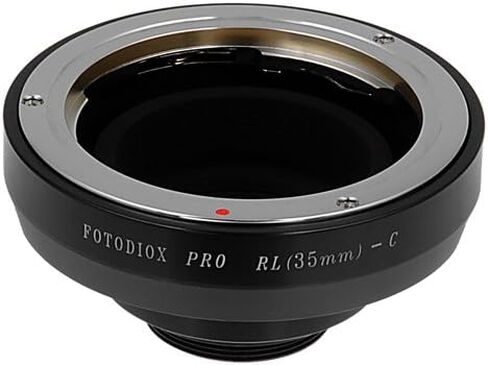 Fotodiox Pro Lens Mount Adapter Compatible with Rollei (Qbm) 35mm Film Lenses to C-Mount Cameras in Kuwait