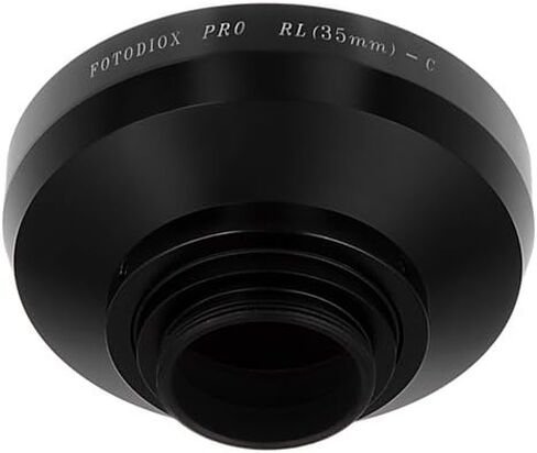 Fotodiox Pro Lens Mount Adapter Compatible with Rollei (Qbm) 35mm Film Lenses to C-Mount Cameras in Kuwait
