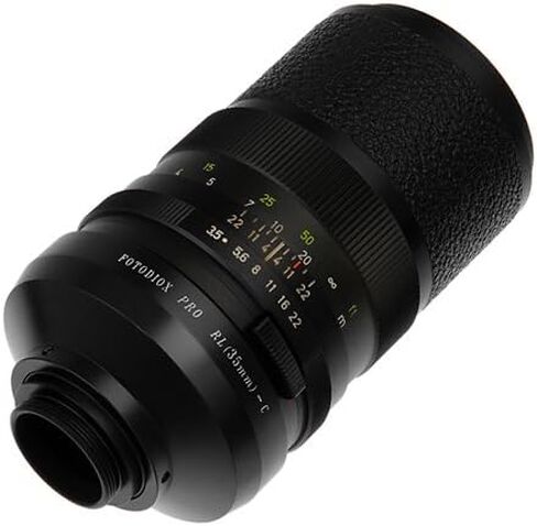 Fotodiox Pro Lens Mount Adapter Compatible with Rollei (Qbm) 35mm Film Lenses to C-Mount Cameras in Kuwait