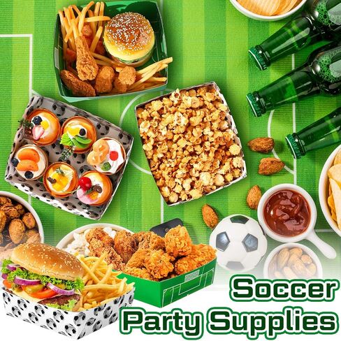 36 Pack Basketball Theme Party Supplies 5 lb Basketball Plates Food Trays Nacho Boats Large Paper Food Boats Nacho Trays Disposable Serving Snack Tray for Sport Birthday Decorations Favors in Kuwait