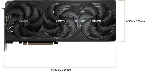 جيجابايت بطاقة عرض مرئي جيفورس RTX 4070 Ti ايجل OC 12G بطاقة رسومات 2.0، 3 مراوح ويندفورس، 12GB 192-bit GDDR6X، GV-N407TEAGLE OC-12GD REV2.0 in Saudi Arabia