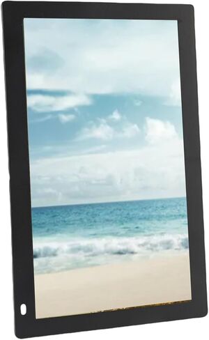 Pomya 14 Inch Digital Picture Frame, 1366x768 HD Screen Photo Frame Electronic, Built in 32GB Memory, Auto Rotate Portrait and Landscape for Friends or Grandparents Gift (US Plug) in Saudi Arabia