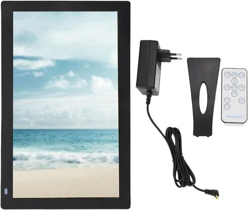 Pomya 14 Inch Digital Picture Frame, 1366x768 HD Screen Photo Frame Electronic, Built in 32GB Memory, Auto Rotate Portrait and Landscape for Friends or Grandparents Gift (US Plug) in Saudi Arabia