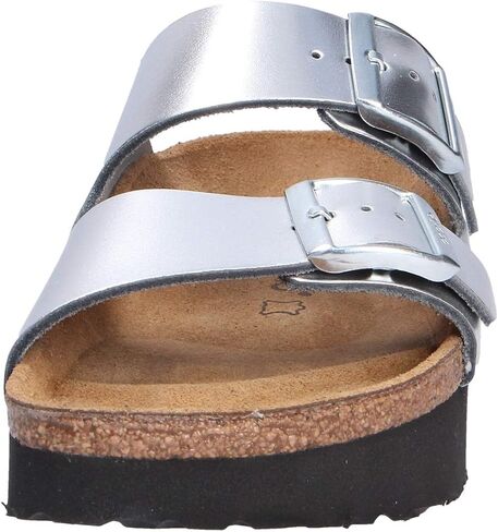 Papillio Womens Arizona Platform Leather Silver Sandals 6 US in Saudi Arabia