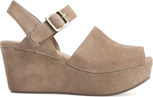 شوكولاتة Blu Women Women Shoes Wagga Onkle Strap Platform Wedg in Kuwait