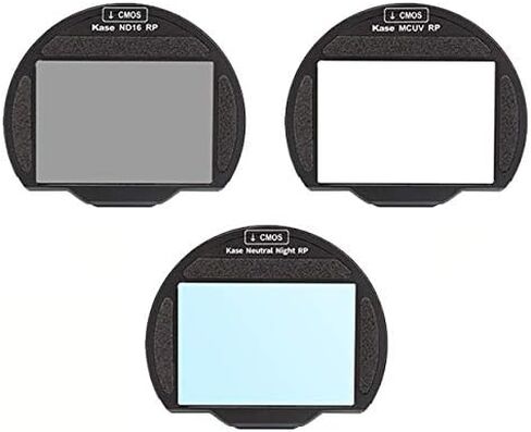 Kase Clip-in 3 Filter Kit ، Neutral Night ، UV ، ND16 4 Stop Concented لكاميرا Canon EOS RP in Saudi Arabia