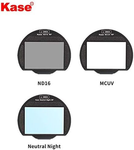 Kase Clip-in 3 Filter Kit ، Neutral Night ، UV ، ND16 4 Stop Concented لكاميرا Canon EOS RP in Saudi Arabia