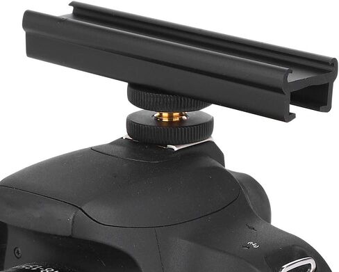 Easy Hood ESE-10 10cm Cold Shoe Mount Extension Bar Bracket Holder with 1/4 Inch Screw Hole for Camera in Saudi Arabia