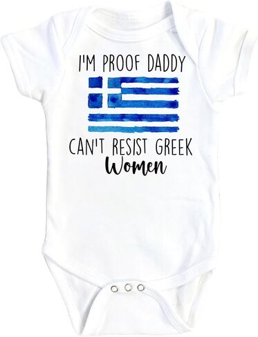 Greek Women - Baby Boy Girl Clothes Infant Bodysuit Funny Cute Newborn in Saudi Arabia