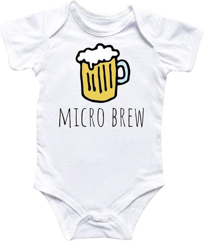 Brewery Beer Hops - Baby Boy Girl Clothes Infant Bodysuit Funny Cute Newborn in Saudi Arabia