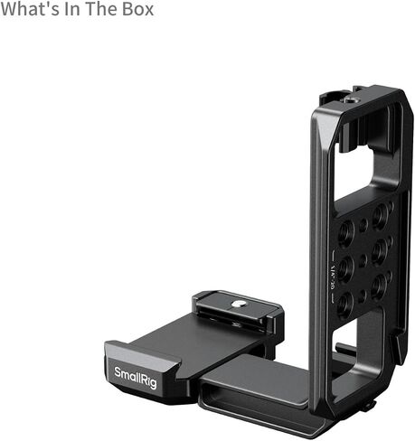 SmallRig Vertical Mount Plate for Cage, Built in 1/4''-20 Thread and Baseplate for Arca-Type, L Bracket Switching Grip for Tripods, for DJI RS 4 Pro/ RS 4 Mini / RS 4 / RS 3 Pro / RS3 / RS2 - 5594 in Saudi Arabia