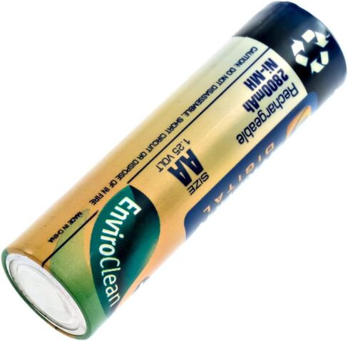 Synergy Digital Camera Battery, Works with Fujifilm Finepix E550 Digital Camera, (Ni-MH, 1.25V, 2800 mAh) AA Rechargeable Ultra Hi-Capacity Battery Battery in Saudi Arabia