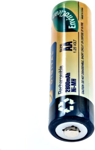 Synergy Digital Camera Battery, Works with Fujifilm Finepix E550 Digital Camera, (Ni-MH, 1.25V, 2800 mAh) AA Rechargeable Ultra Hi-Capacity Battery Battery in Saudi Arabia