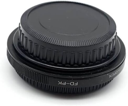 حلقة محول Mount Lens FD إلى PK مع الزجاج الضوئي وقبعة العدسة لعدسة FD Mount إلى كاميرا PK Mount in Kuwait