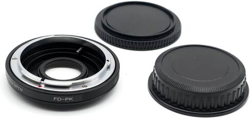 حلقة محول Mount Lens FD إلى PK مع الزجاج الضوئي وقبعة العدسة لعدسة FD Mount إلى كاميرا PK Mount in Kuwait