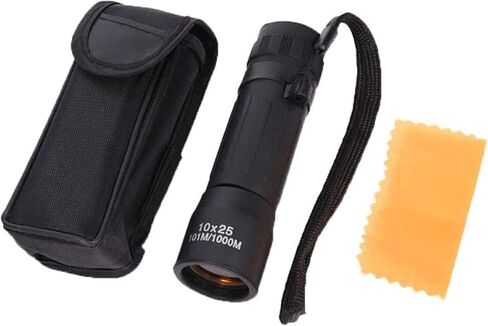 أحاديات التلسكوب أحادي العين للمشي لمسافات طويلة 10x25 للتلسكوب المحمول HD 10x التكبير أحادي المجهر مقاوم للماء. in Kuwait