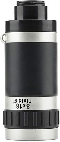 , 8X18 Pocket Monoculars,Mini Portable Monoculars Optics,Fully Multi Optical Lens,12x Magnification Zoom Lens with Phone Adapter for Travel Bird Watching in Saudi Arabia