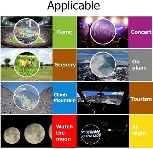 Portable Binoculars High Power, High Power HD Monocular with Smartphone Holder Tripod IPX7 Waterproof Monocular Waterproof Clear Prism Lens Scope in Saudi Arabia