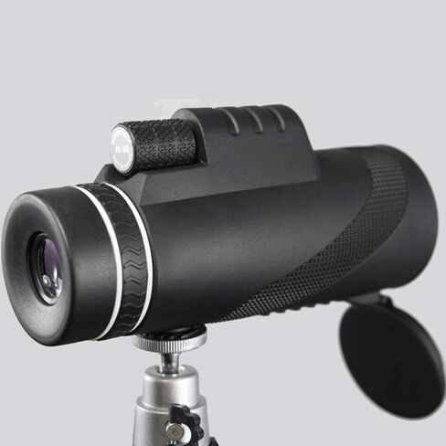 Portable Binoculars High Power 10x40, Monocular Compact with High BAK4 Prism Lens Monocular with Smartphone Adapter and Tripod in Saudi Arabia