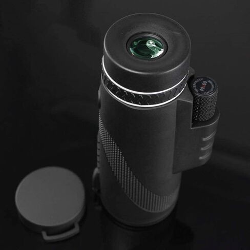 Portable Binoculars High Power 10x40, Monocular Compact with High BAK4 Prism Lens Monocular with Smartphone Adapter and Tripod in Saudi Arabia
