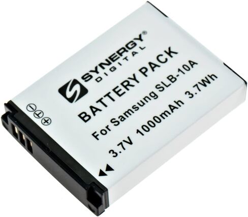 Synergy Digital Camera Accessory Kit, Compatible with Samsung WB350F Digital Camera Includes: SDSLB10A Battery, SDM-1501 Charger, SY-MSD4GB Memory Card in Saudi Arabia