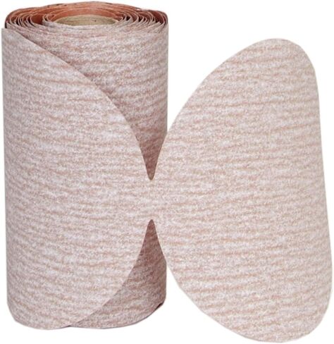 Norton 5" Diameter 220 Grit Aluminum Oxide Stick & Sand Disc Roll in Saudi Arabia