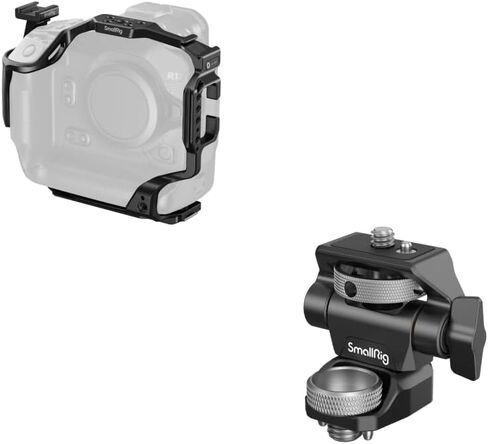SmallRig Cage for Canon R1+Adjustable Camera Monitor Mount for ARRI-Style in Saudi Arabia