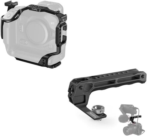 SmallRig Cage for Canon R1+Top Handle with 3/8"-16 Locating Pins for ARRI in Saudi Arabia