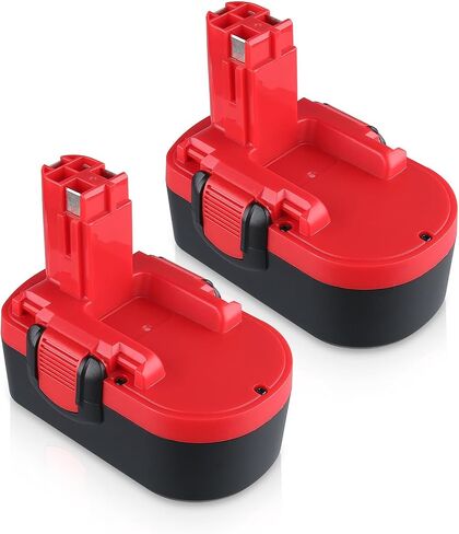 2 Pack 4.8ah 18V Ni-MH BAT025 استبدال BOSCH 18V بطارية متوافقة مع BOSCH BATTERN in Kuwait