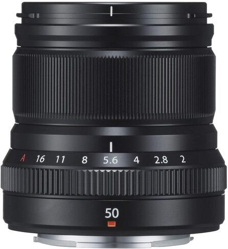Fujifilm XF 50mm f/2 R WR Lens (Black) Bundle with 46mm Protection HGX Prime Filter + Cleaning Kit | Fuji 50mm f2 Lens in Saudi Arabia