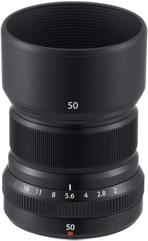 Fujifilm XF 50mm f/2 R WR Lens (Black) Bundle with 46mm Protection HGX Prime Filter + Cleaning Kit | Fuji 50mm f2 Lens in Saudi Arabia