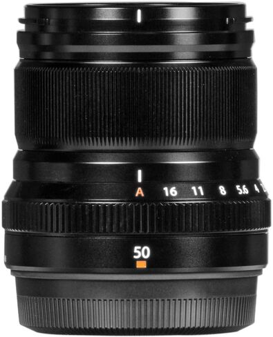 Fujifilm XF 50mm f/2 R WR Lens (Black) Bundle with 46mm Protection HGX Prime Filter + Cleaning Kit | Fuji 50mm f2 Lens in Saudi Arabia