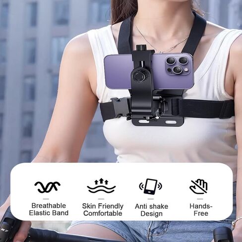 GoPro Official Chest Mount (Performance Chesty) - Adjustable Harness for Hands-Free POV Action Camera Mounting - Compatible with GoPro in Saudi Arabia