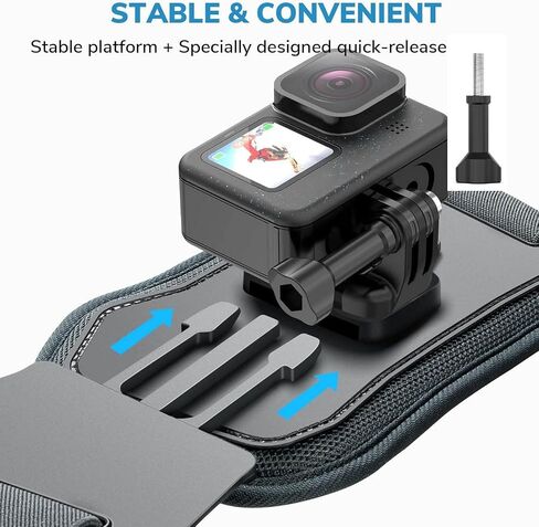 GoPro Official Chest Mount (Performance Chesty) - Adjustable Harness for Hands-Free POV Action Camera Mounting - Compatible with GoPro in Saudi Arabia