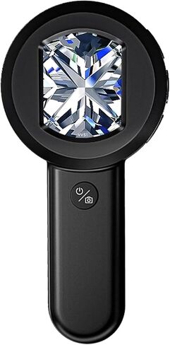 Cordless Digital Microscope With Large LCD Screen USB Connectivities For Precise Coin Grading Jewelry Appraisal Digital Magnifier With Double Light Mode in Saudi Arabia
