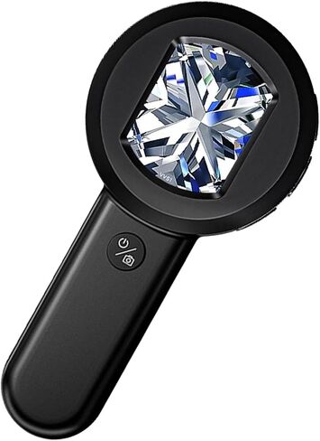 Cordless Digital Microscope With Large LCD Screen USB Connectivities For Precise Coin Grading Jewelry Appraisal Digital Magnifier With Double Light Mode in Saudi Arabia