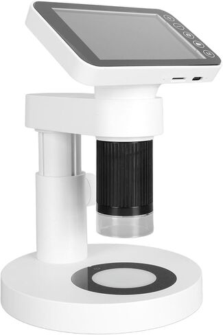 3.97 بوصة شاشة ملونة المجهر الرقمي ، مجهر التكبير machifier 1000x مع تسجيل الفيديو للطلاب علم بيولوجيا علم المواد in Kuwait